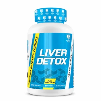 Muscle Rulz Liver Detox | 60 Capsules | Herbal Support
